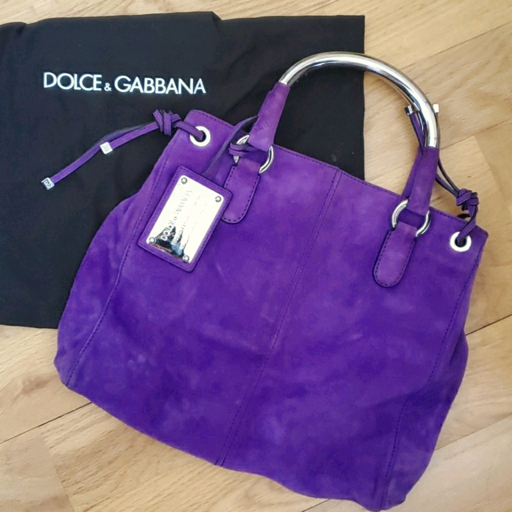 Dolce and Gabbana Suede Satchel, Miss Elsie